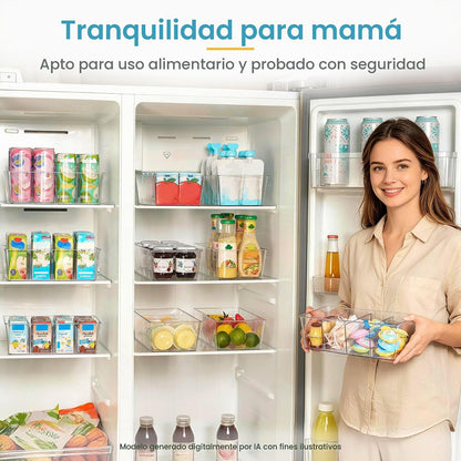 Vtopmart - Paquete de 10 recipientes organizadores de almacenamient...