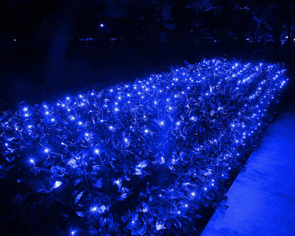 Joomer Luces de red de Navidad de 12 pies x 5 pies, luces de malla...