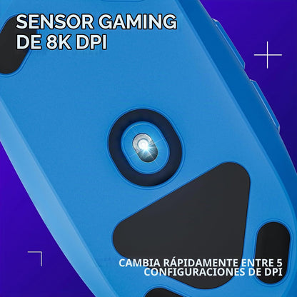 Logitech G203 Wired Gaming Mouse - Blue | LIGHTSYNC RGB, memoria in...