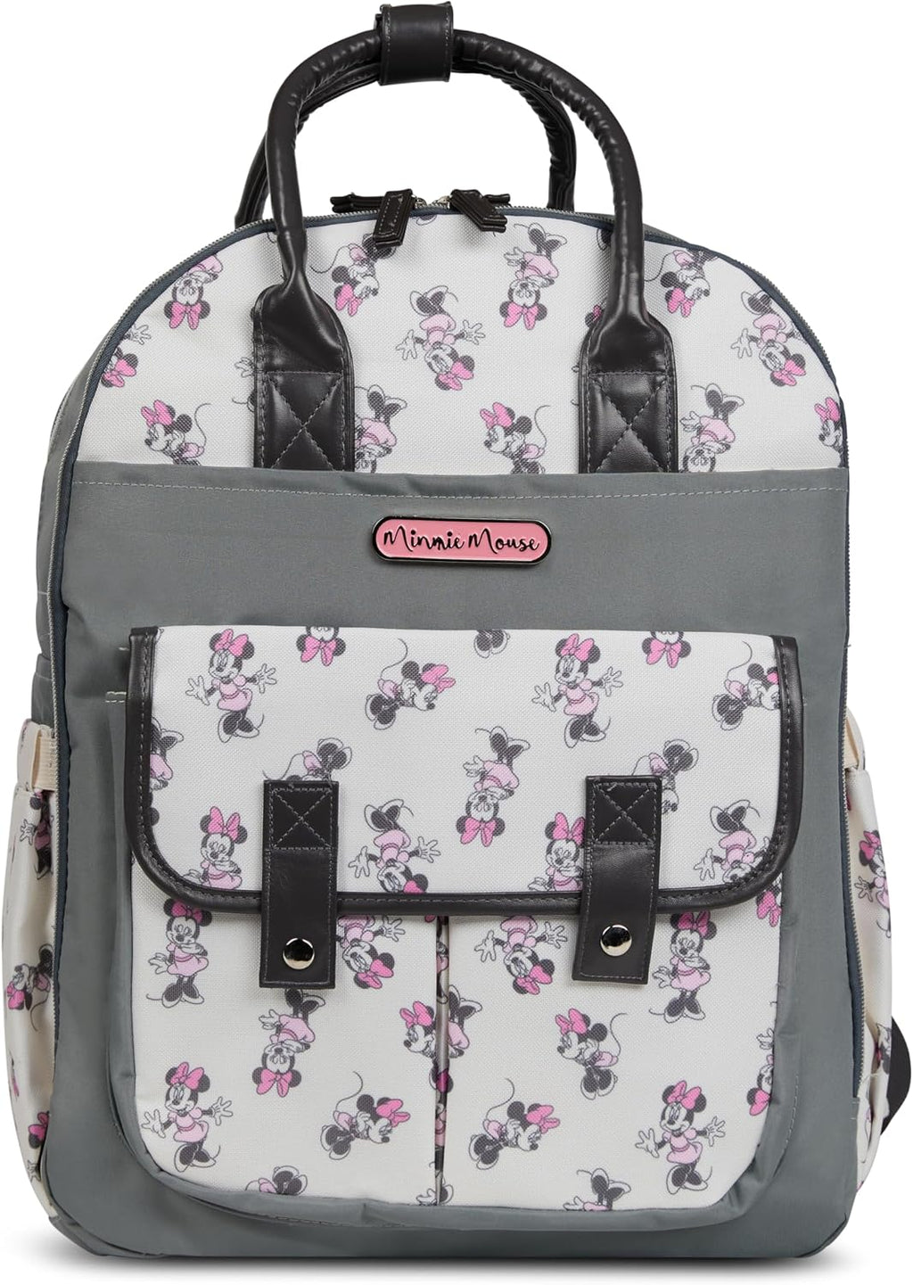 Disney Mochila para pañales con cambiador Minnie Mouse \u2013 Bolsa...