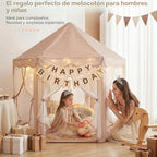 Monobeach Tienda de campaña de princesa para niñas: casa de juegos...