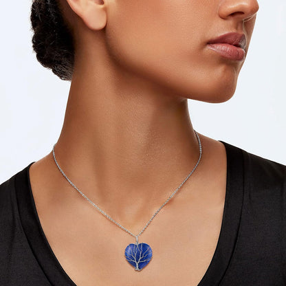 Bestyle Collar de cristal curativo envuelto en árbol de la vida, co...