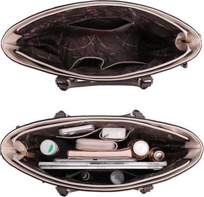 Montana West - Juego de 3 piezas de bolsos para mujer: bolso de man...