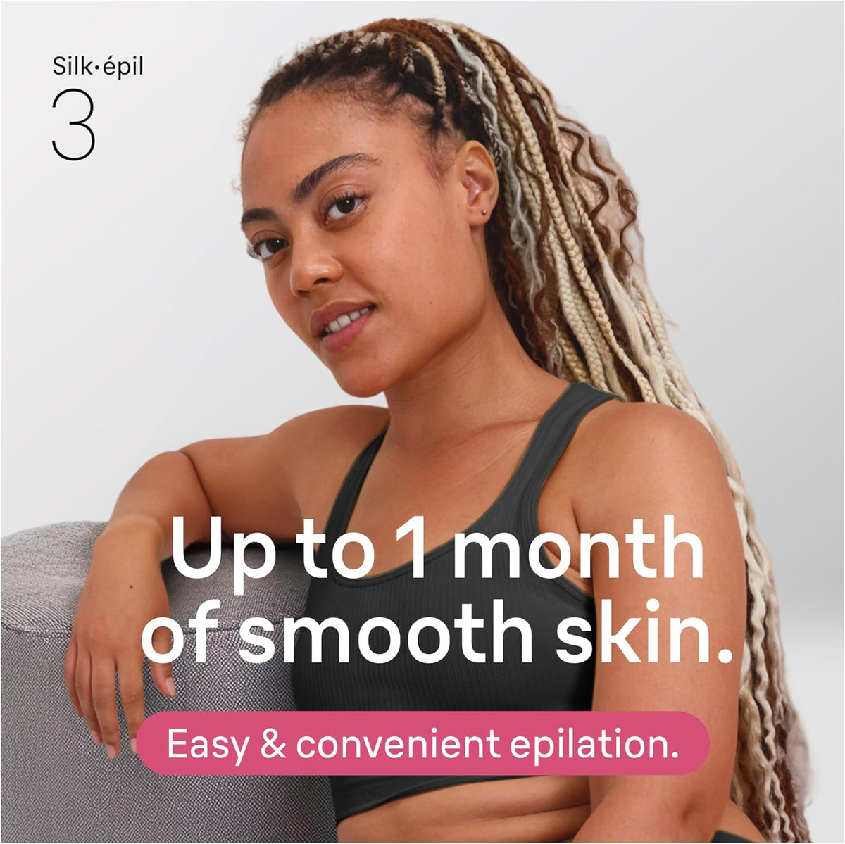 Braun Silk-épil 3 3-270, Depiladora para mujer para depilación de l...