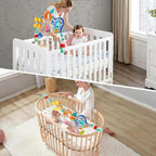 Juguetes de arco para cochecito de bebé, juguetes para asiento de c...