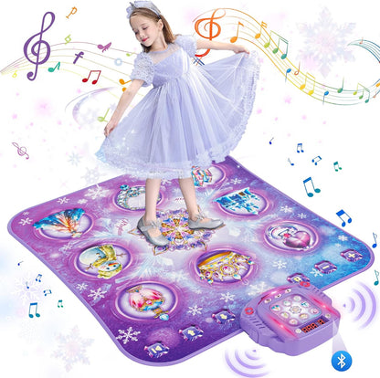 Alfombra de baile para niñas de 3 a 12 años, Frozen Toys Dance Pad...
