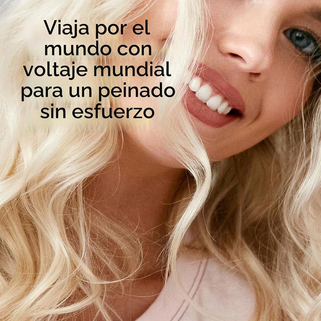Conair Rizador de cerámica doble de 1 ¼ pulgadas con clip de garra,...