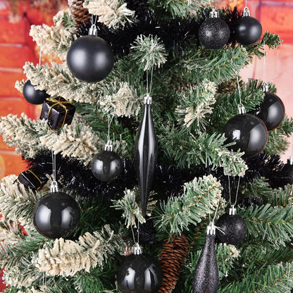 Adornos de bola de Navidad de 30 quilates, decoración de árbol de N...