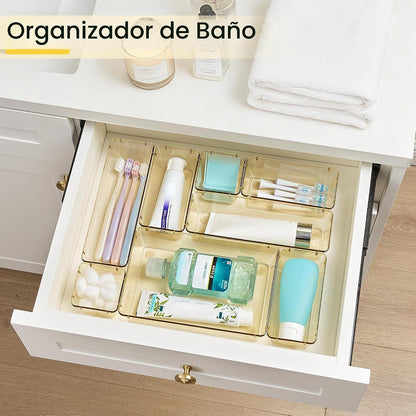 Vtopmart - Paquete de 25 organizadores de cajones de plástico con a...