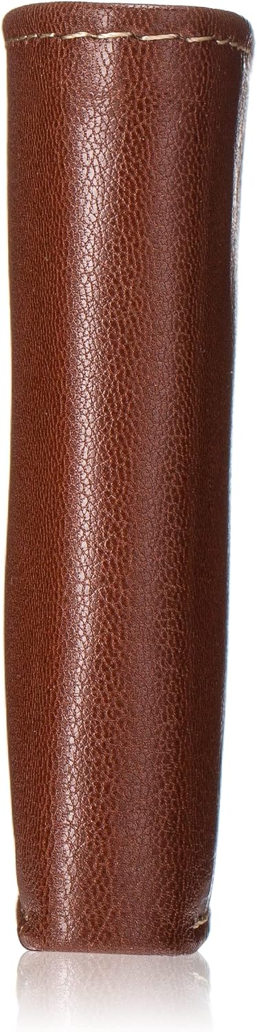 Timberland Billetera plegable de cuero para hombre, color coñac (Hu...