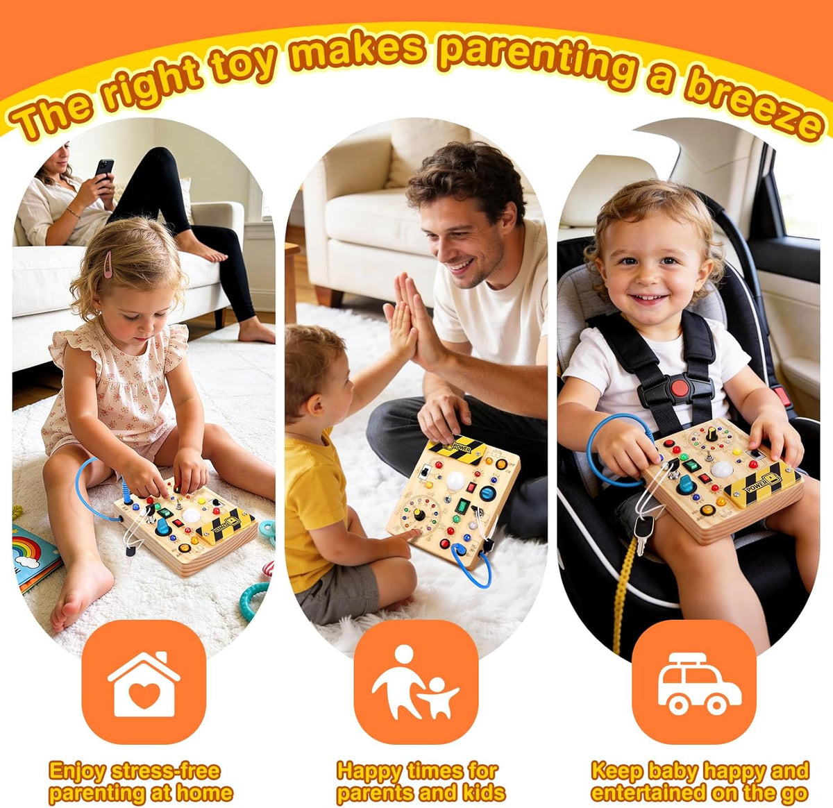 Grarain - Tabla de actividades para niños pequeños \u2013 Juguete e...