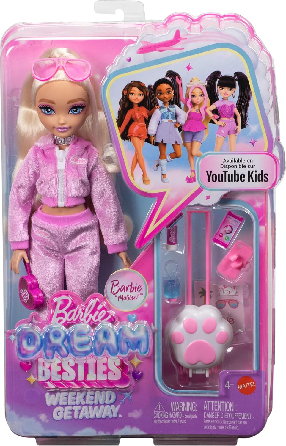 Barbie Muñeca y accesorios Dream Besties Weekend Getaway Malibu | M...