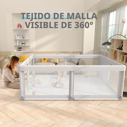 Hiaksedt Baby Playpen Parques para bebés y niños pequeños | Patio d...