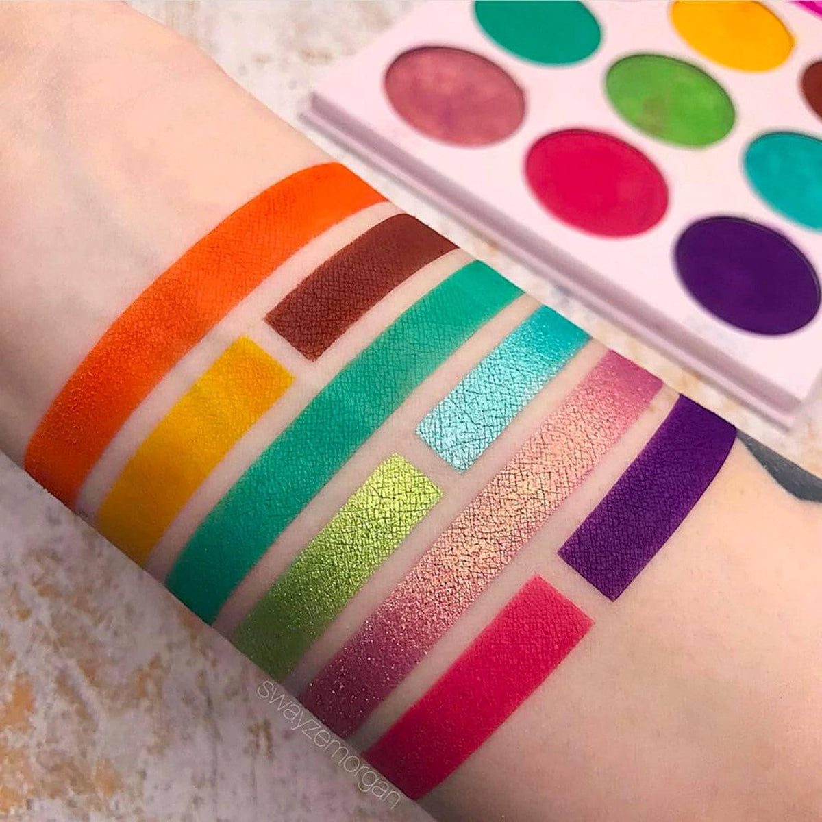 Juvia's Place The Zulu Palette - Paleta de sombras de ojos arco...