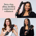 REVLON Cepillo secador multiestilo 3 en 1 con 3 accesorios | Volumi...