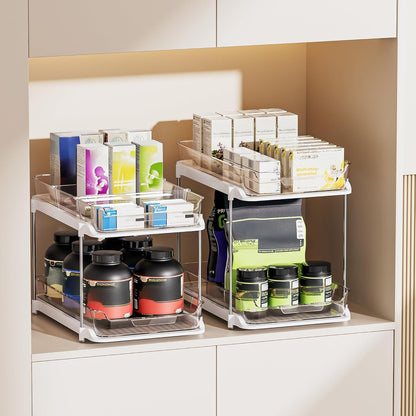 Delamu Organizadores y Almacenamiento Multiusos para Baño Debajo de...
