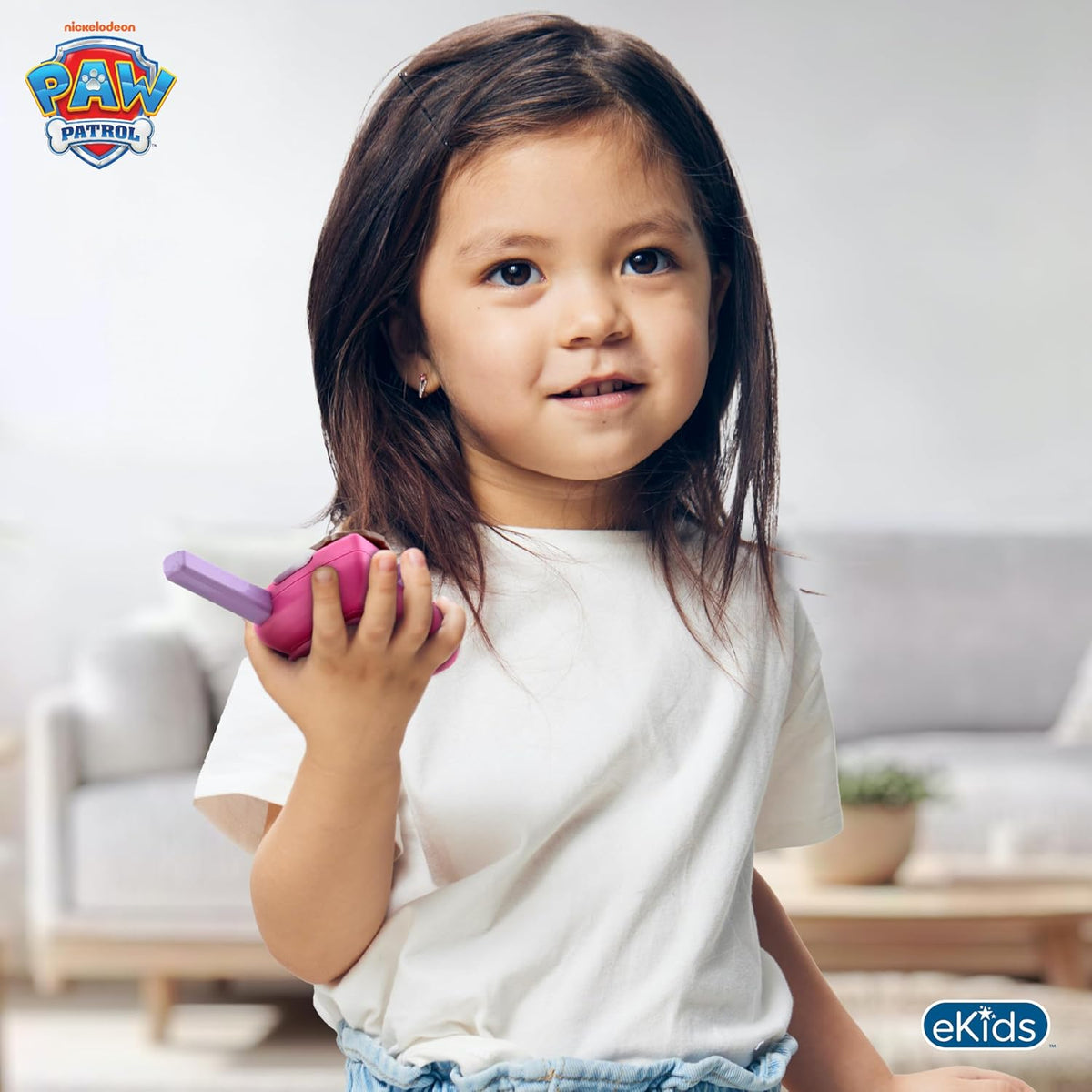 Paw Patrol Toy Walkie Talkies para niños, juguetes para interiores...