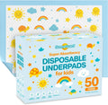 SunnyGuard Cambiadores desechables para bebé de 13 x 18 pulgadas, 5...