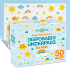 SunnyGuard Cambiadores desechables para bebé de 13 x 18 pulgadas, 5...
