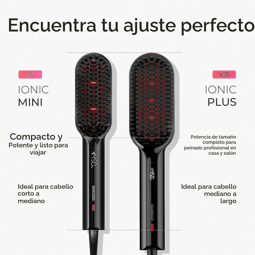 TYMO Cepillo Alisador de Cabello \u2013 Cepillo Alisador Compacto I...