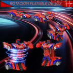 BLUEJAY Transform Rc Cars para niños 4-7 8-12, Auto de control remo...