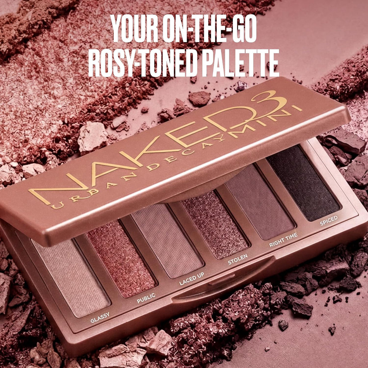 Urban Decay Naked3 Mini paleta de sombras de ojos - 6 sombras neutr...