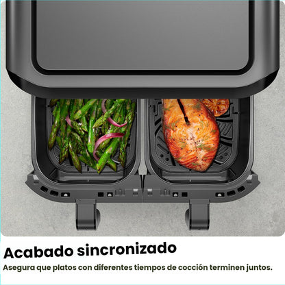 Chefman TurboFry Touch Freidora de Aire Doble, Maximiza las Comidas...