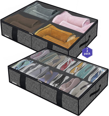 Onlyeasy 2 Pack Bolsa Organizadora de Almacenamiento para Zapatos D...