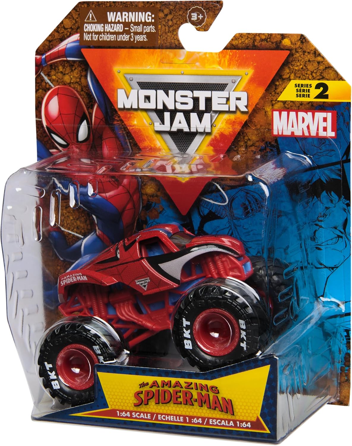 Monster Jam, Marvel - Camión monstruo oficial de Spider-Man, vehícu...