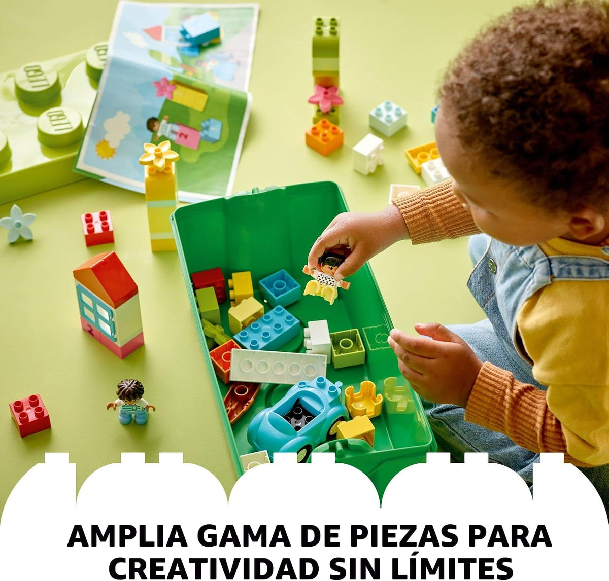 LEGO DUPLO Brick Box 10913 | Juguetes de construcción para niños pe...