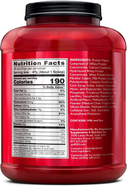 BSN SYNTHA-6 Proteína de Suero en Polvo, Caseína Micelar, Polvo Ais...