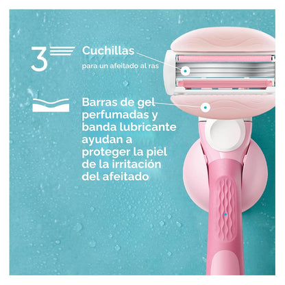 Gillette Venus ComfortGlide White Tea Cuchillas de afeitar para muj...