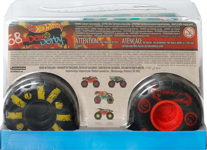 Hot Wheels Monster Trucks Derby de demostración de gran tamaño en e...