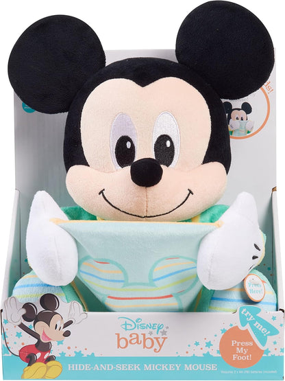 Disney Baby - Peluche interactivo de Mickey Mouse de 11 pulgadas pa...