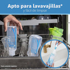 Dr. Brown's Anti-Colic Options+ Bomba de mama a biberón y juego...