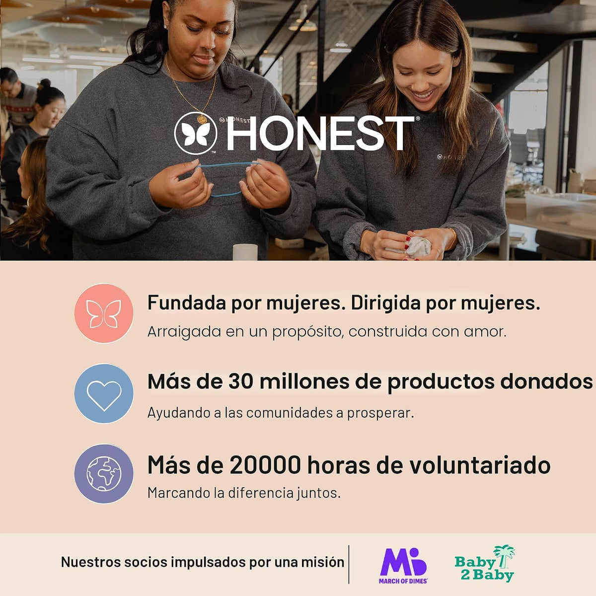 The Honest Company - Toallitas limpiadoras para bebé con 99% de agu...