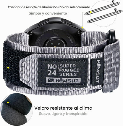 Correa de reloj de liberación rápida de 0.866 in para Amazfit T-Rex...