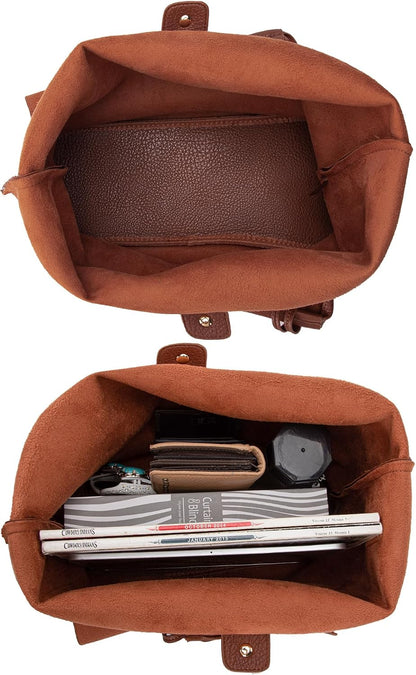 Montana West Bolsos estilo hobo holgados para mujer, bolsos de homb...
