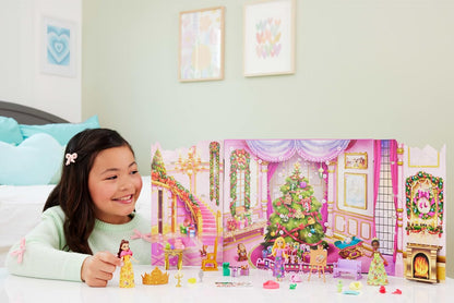 Calendario de Adviento de princesas de Disney de Mattel con muñecas...