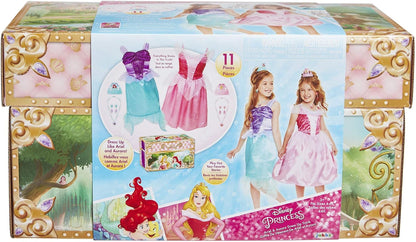 Disney Princess Ariel &amp; Aurora Baúl de Disfraces para Juegos de...