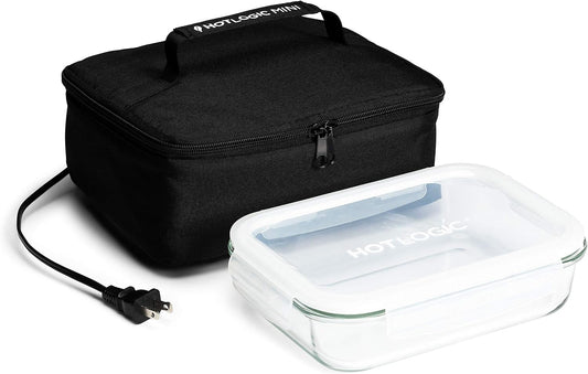 HOTLOGIC Mini Caja de Almuerzo Eléctrica Portátil con Contenedor de...