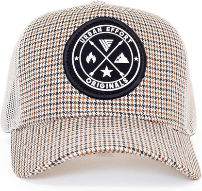 Urban Effort Trucker Hat para hombre – Gorra de béisbol con parte t...