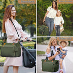Tonyeee Bolsa de Pañales Tipo Tote, Bolsas Grandes para Pañales de...