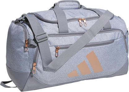 adidas Defender - Bolsa de lona color gris y oro rosa, OSFA | Compa...