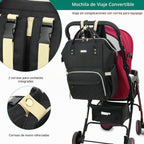 Bolsa de pañales, bolsas de pañales para bebés y niñas, bolsas de b...