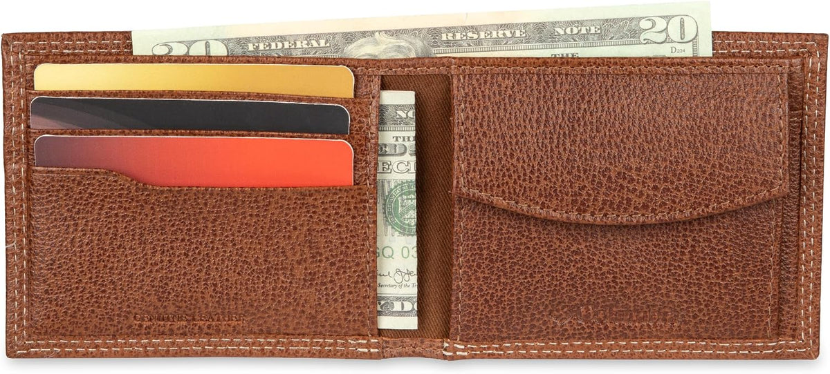 Columbia Billetera plegable delgada RFID para hombre con ventana de...