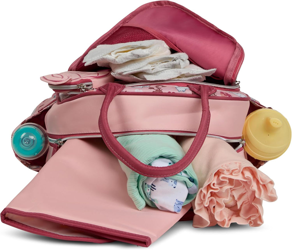 Disney Winnie the Pooh - Mochila para pañales con cambiador, bolsa...