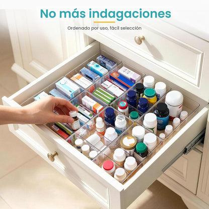 Vtopmart - Paquete de 8 recipientes organizadores de almacenamiento...