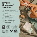 The Honest Company Toallitas multiusos para bebé, terrazo, 36 unida...
