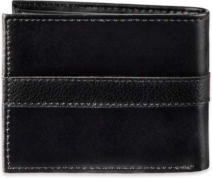 Tommy Hilfiger Cartera Passcase para hombre con ventana de identifi...